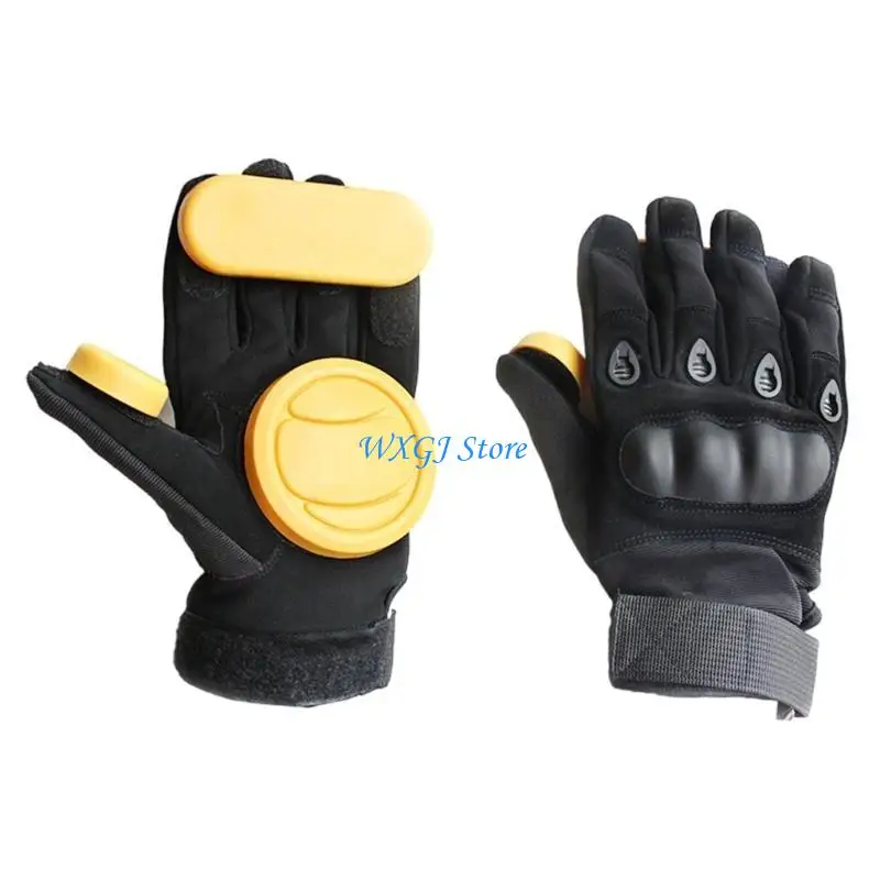 37JE Longboards Slide Gloves Skateboard Gloves Outdoor Sliding Gloves Downhill Skateboard Gloves Protective Accessories