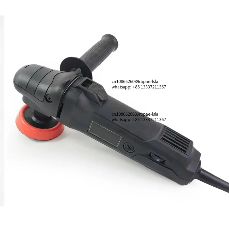 Ae AE-31 Black 3inch Backing Plate 540W M14 Thread Rotary Car Polisher Pure Copper Motor 220-230V High Efficiency Side-Handle