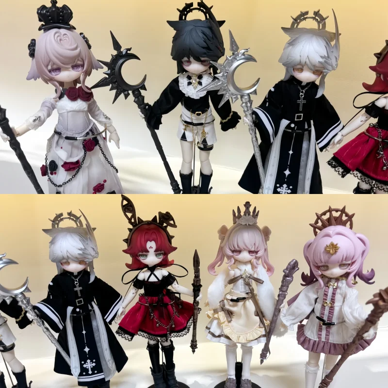 

Genuine Inedible Doll Lunar Lore Series Blind Box 1/8 Bjd Joint Mobility Action Anime Figures Dolls Kawaii Toys Birthday Gift