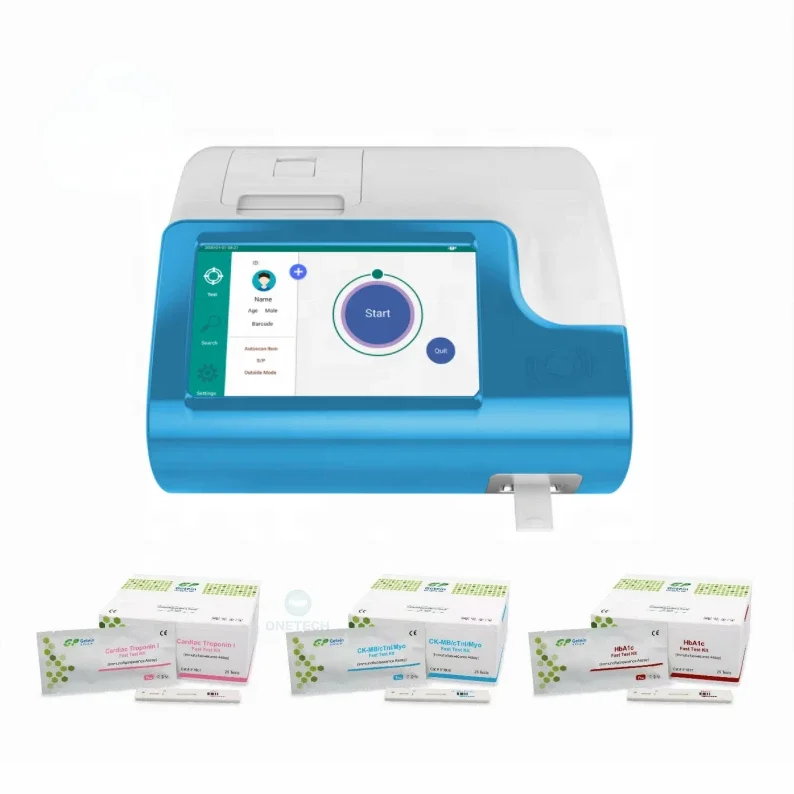 MY1100 POCT Immunofluorescence Quantitative Analyzer, immunoassay analyzer HBA1C t3 t4 tsh