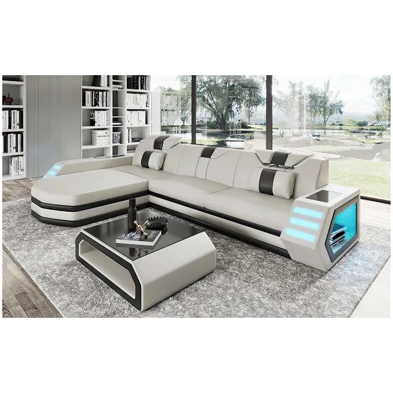 Modern simple size apartment functional sofa multi-functional living room sofa