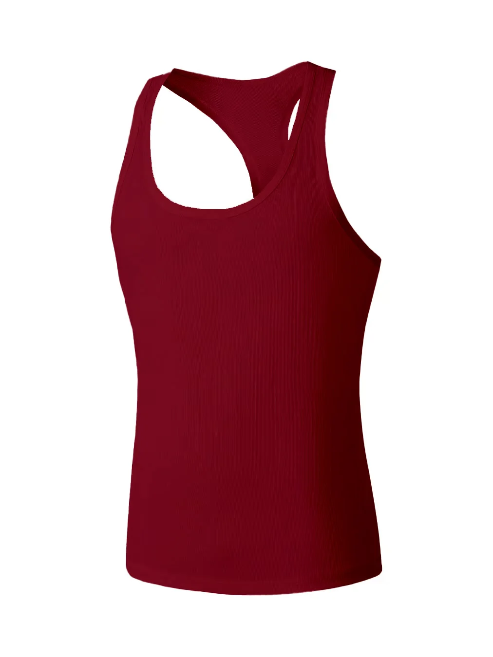 

Белый жилет без рукавов для мужчин с полым дизайном. Модная и стильная повседневная одежда.