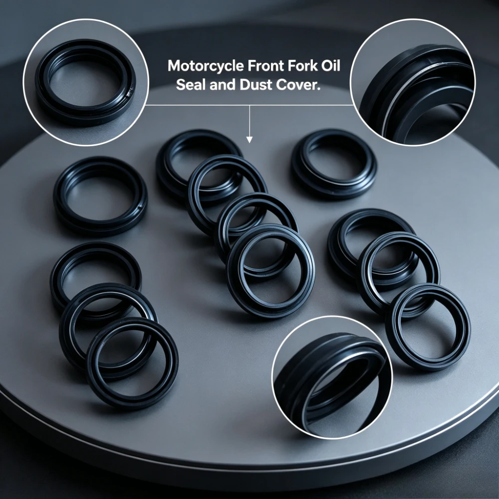 

41x54x11 41 54 11 41*54*11 Front Fork Damper Oil Seal and Dust Seal For Har/ley Davi/dson FLHRI 1340 TOURING FLHS 1340 FLHT 1340