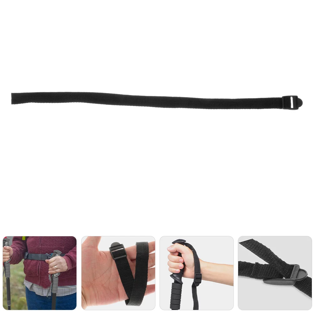 

10 pcs Durable For Hiking Ski Walking Sticks Anti Slip Buckle Lightweight Foldable Pole Strap Outdoor Mobility Accessory