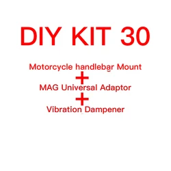 Motorcycle Bicycle Stem Phone mount Holder Out front Handlebar Mount Universal Adaptor bromton VIBRATION DAMPENER Self Lock