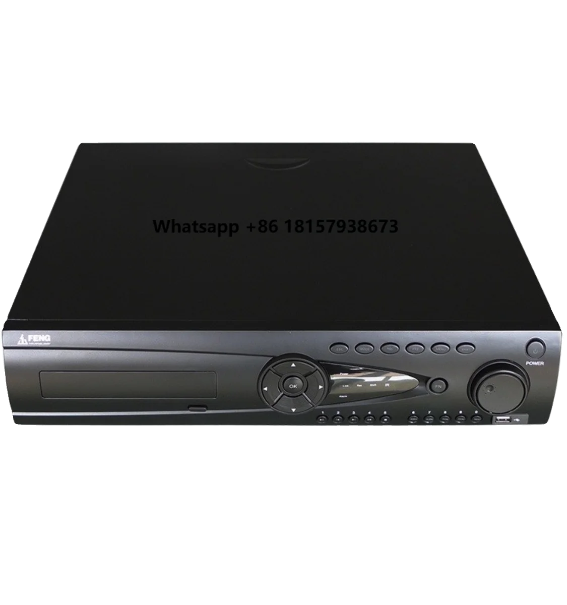 

Xiongmai Network 8MP XMEYE Smart Security 4K NVR-K8-8064P HD 64-Channel 8-Disk NVR with 8-Disk Storage for Surveillance