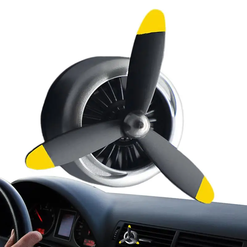 

Rotating Car Air Freshener Air Outlet Vent Freshener Rotating Propeller Air Conditioning Outlet Diffuser Clip Car Perfume Vent