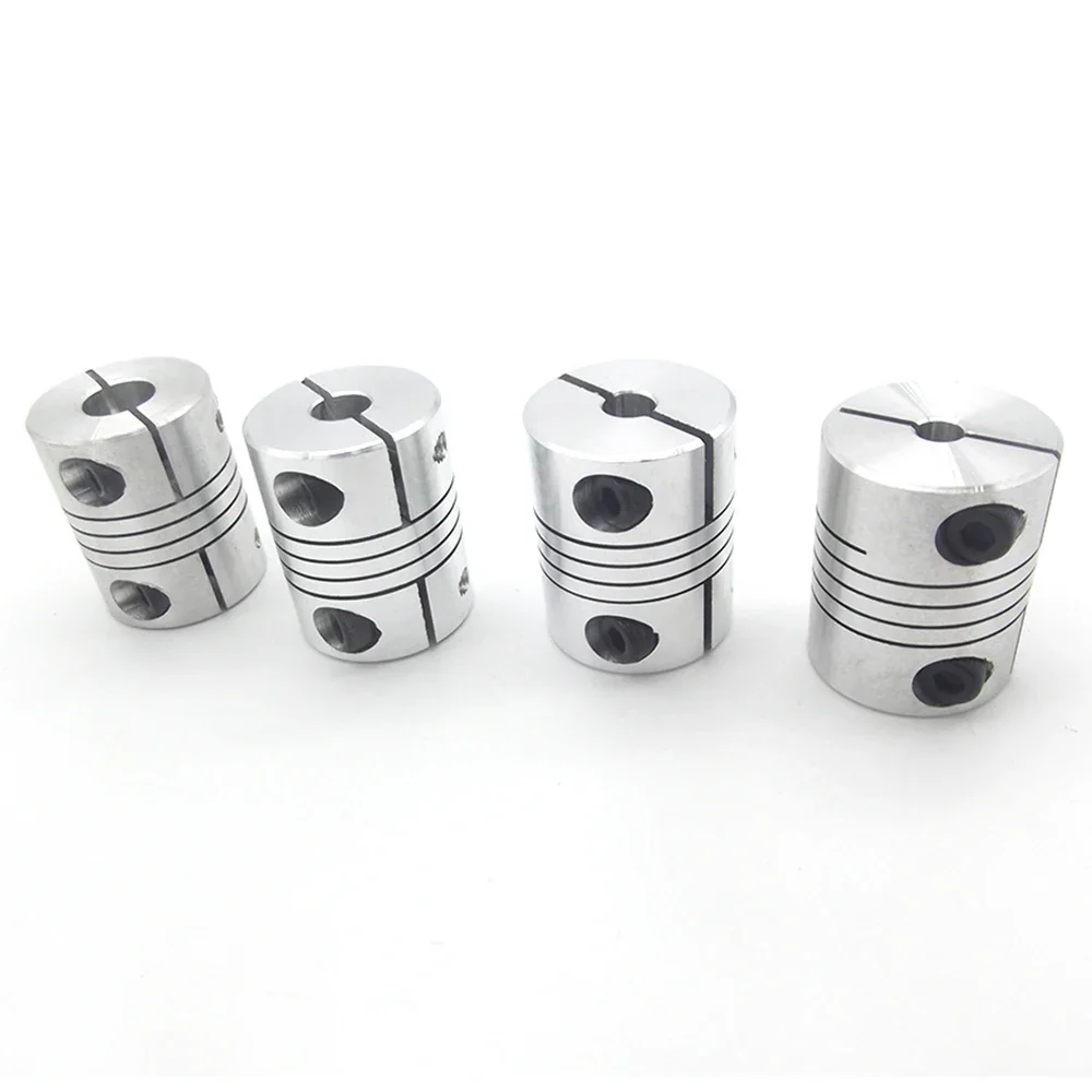 4PCS 8X8MM D25L30 Aluminum Z Axis Flexible Coupling For Stepper Motor Coupler Shaft Couplings 3D Printer Parts Accessory