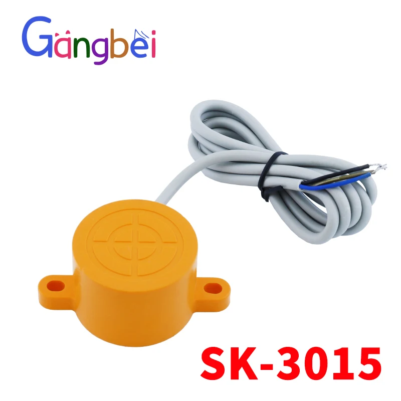 

Long-distance Flat Round Metal Sensor Induction Proximity Sensor Switch SK-3015A/B/CD Inductive Sensor Induction Sensitive