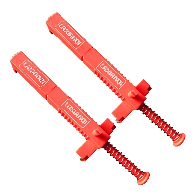 2Pcs Brick Liner Runner Leveling Tool, Brick Liner Clamps Runner Brick Line Clips Wire Drawer Bricklaying Tool D2RD