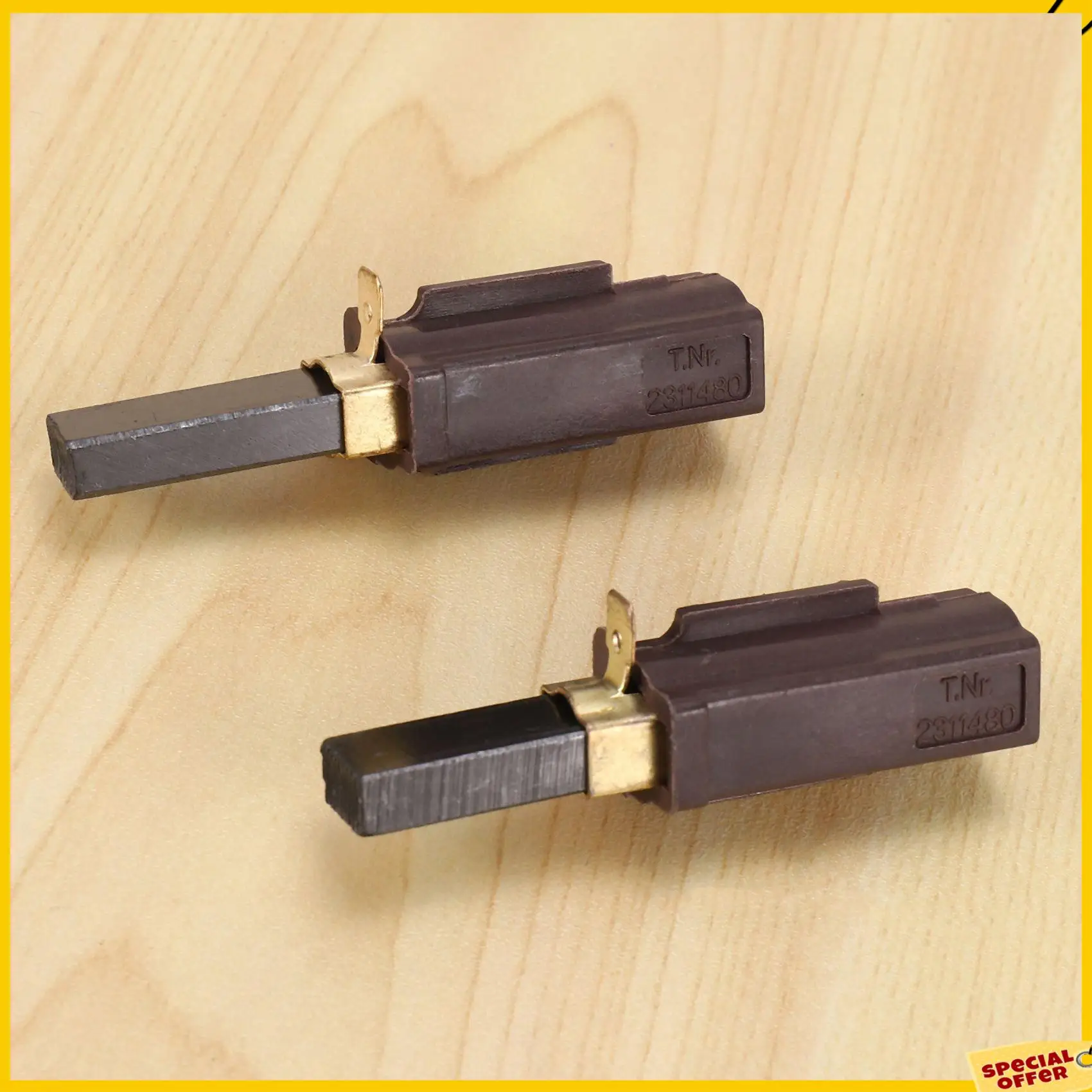 A24P 12 unidades escova de carbono para motor de aspirador de pó 2311480 333261 33326-1 para ferramentas Ametek Lamb