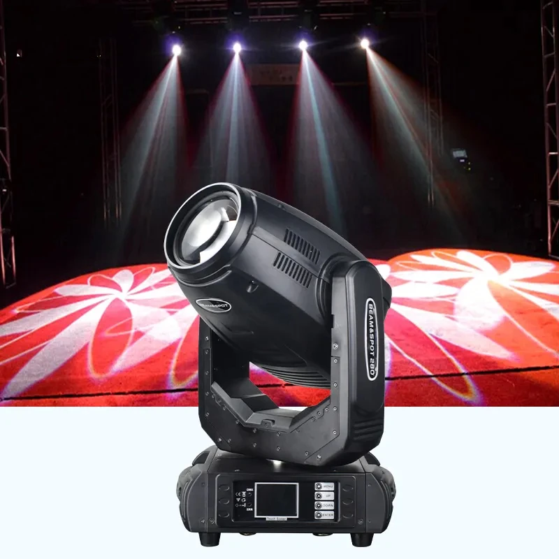 4 pieces Satge moving head 280 lyre beam 10r moving  head light movinghead 280w spot wash fixture