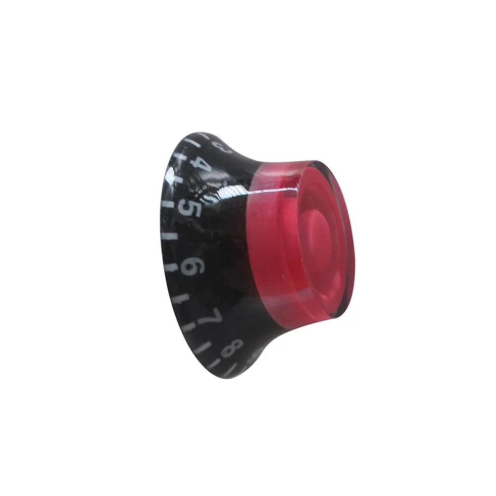 

4Pcs Round Guitar Knobs Volume Tone Control Rotary Durable Easy Install Stylish Design Electric Guitar Accessories Gd25