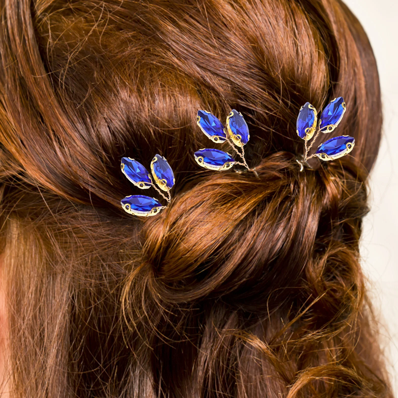 

3pcs Hairpin Bridal Wedding Accessories Simple Styling U Shape Hairpin Durable U Shape Hairpins Water Headpiece