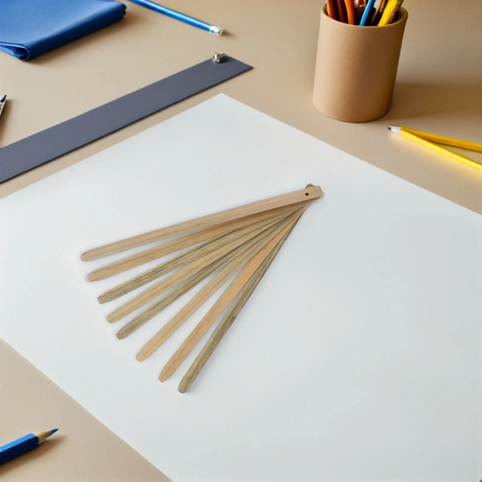 

Набор для рукоделия: 15 шт. заготовок для вееров с бамбуковыми ребрами, ручками и рамками для складных вееров, для традиционных китайских танцев, косплея и сценических выступлений