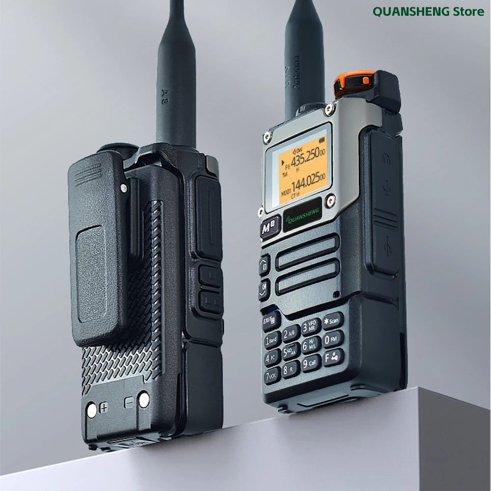 Quansheng UV K5 8 جهاز اتصال لاسلكي 256KB ذاكرة كبيرة K6 طويلة المدى محمولة اتجاهين راديو هام جهاز إرسال واستقبال لاسلكي الاتصالات