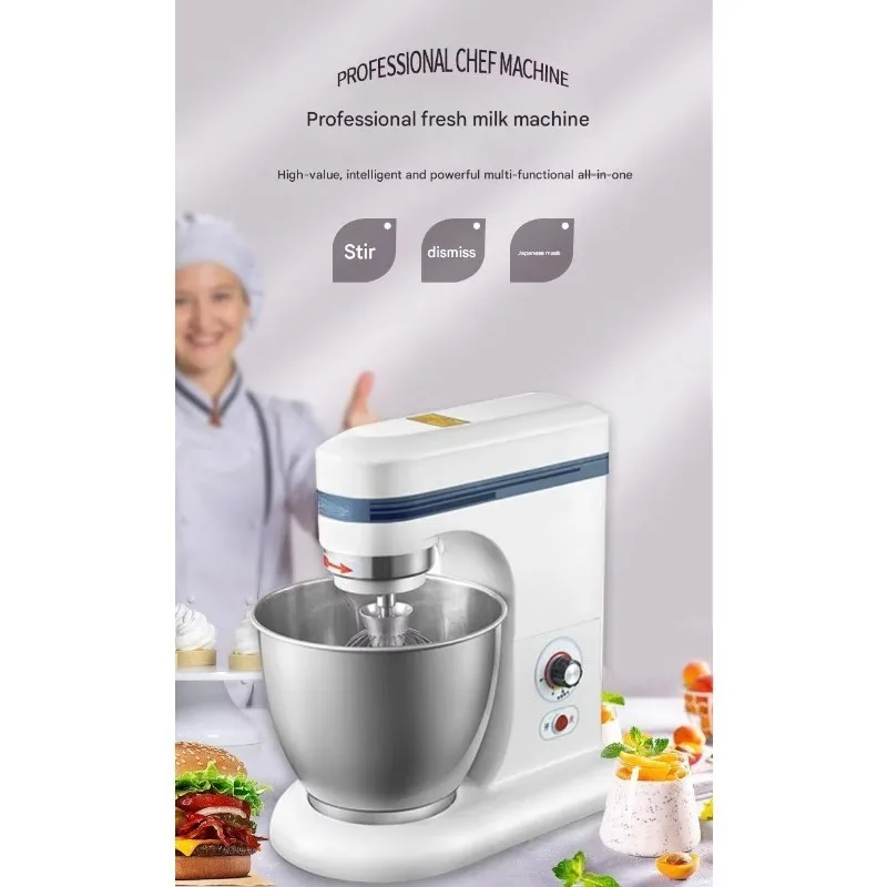 5L Tabletop Mixer for Small Business - Handles Eggs Cream & Soft Dough with Ease