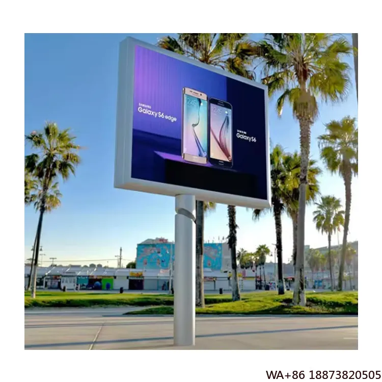 

Светодиодный дисплей Заводская цена P10 Коммерческая реклама Большой экран Фиксированный уличный водонепроницаемый IP66 96x96 см Панель