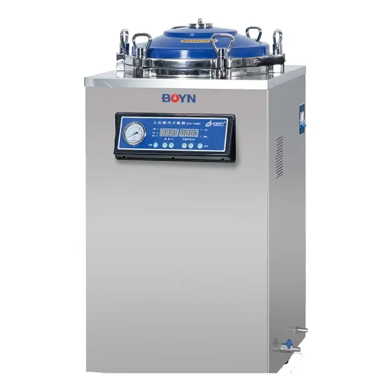 for BNLS Series 35L 50L 75L 100L 120L 150L Vertical Bolt Structure High Temperature Autoclave Pressure Steam Sterilizer