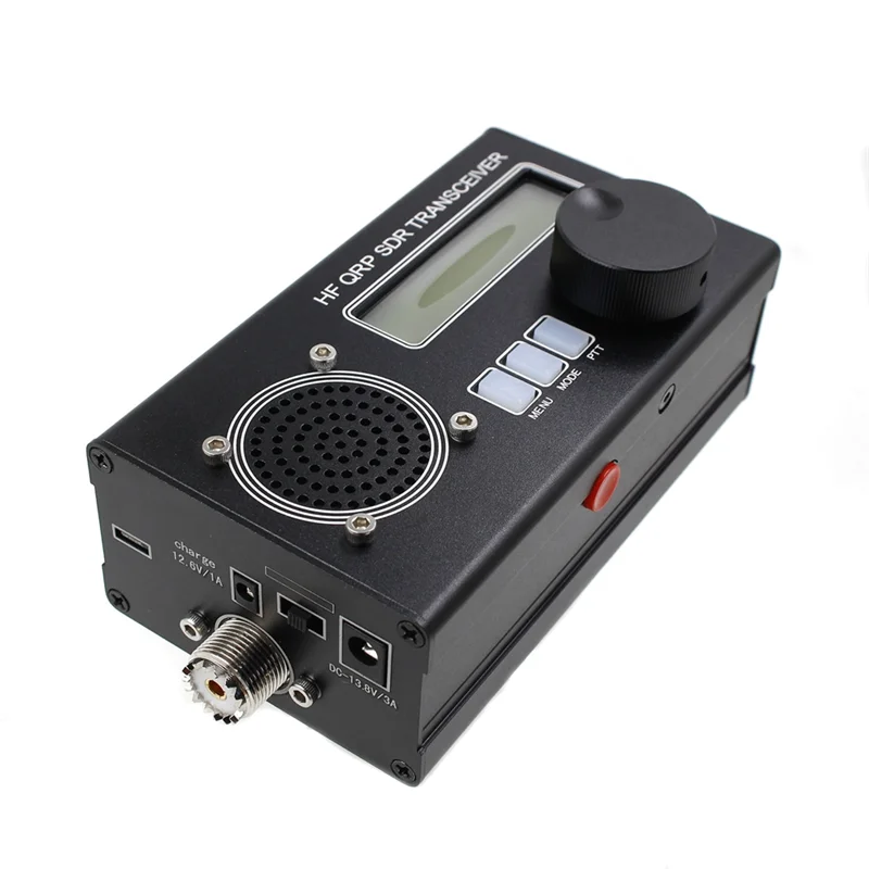 JABS-8-Band SSB/CW QRP Transceiver Standalone Sdr/Ssb Transceiver With SDR + Mic + Battery + Charger With 1602 Screen EU Plug