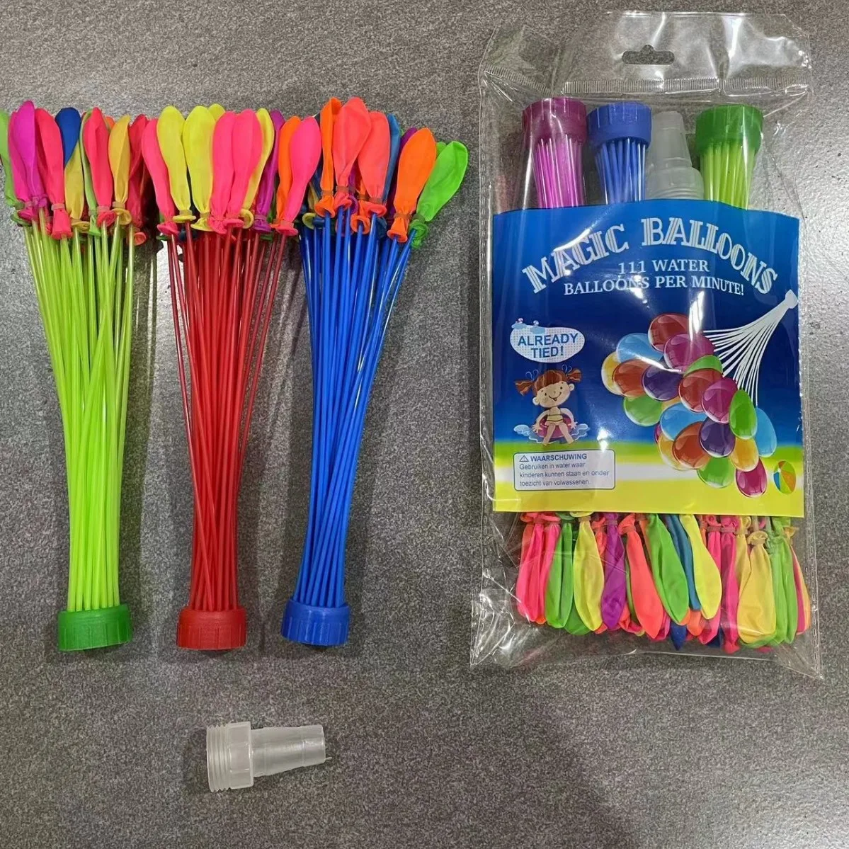 Bolas de Agua de Relleno Automático, Globos de Agua de Relleno Rápido, Bombas de Agua Autoatarrancables, Bolas de Agua para Fiestas de Verano al Aire Libre, Diversión para Niños