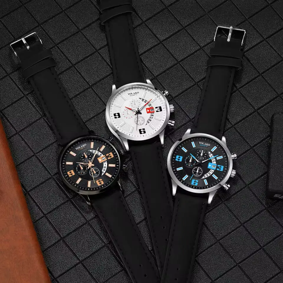 Simple Man Watch Fashion Casual Men Watch Gentlemanliness Classic Fashionable Quartz Watch for Outdoor Activities