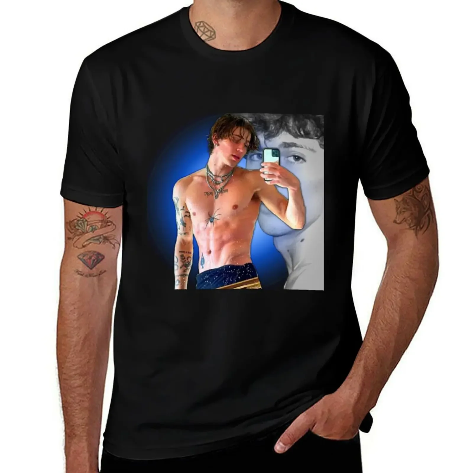 Vinnie Hacker The Hottest Man. I Love Vinnie Hacker. T-Shirt funny meme t-shirts aesthetic clothes clothes for men