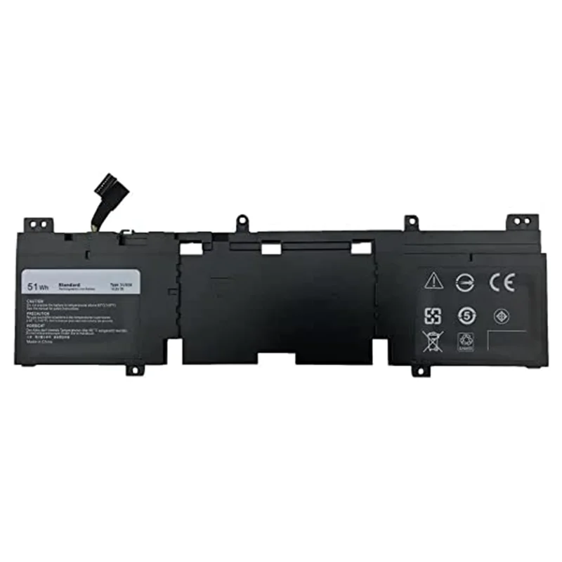 New 3V806 Laptop Battery For Dell Alienware 13 R2 Series ALW13ED-2708 ALW13ED-2608 ALW13ED-1508 N1WM4 62N2T 2P9KD 14.8V 51Wh