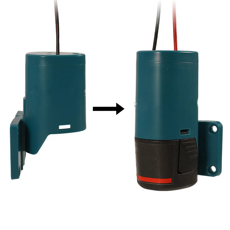 Imagem -04 - Adaptador para Bosch Li-ion Faça Você Mesmo Power Connector Conversores de Bateria com Fios 14awg para Luz de Trabalho 10.8v 12v