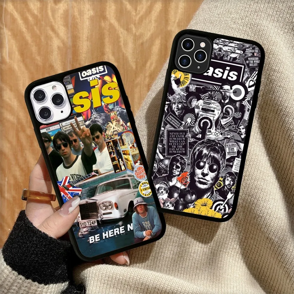 T-The R-Rain O-Oasis Band Phone Case Silicone PC+TPU For For IPhone 11 12 13 14 15 16 Plus Pro Max Cover