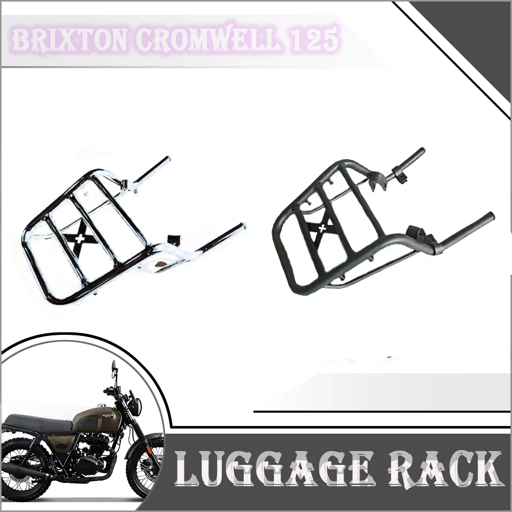 

Мотоцикл для Brixton Cromwell 125, кронштейн для багажника на заднее сиденье, багажник, поддержка грузовой полки, подходит для Brixton Cromwell 125