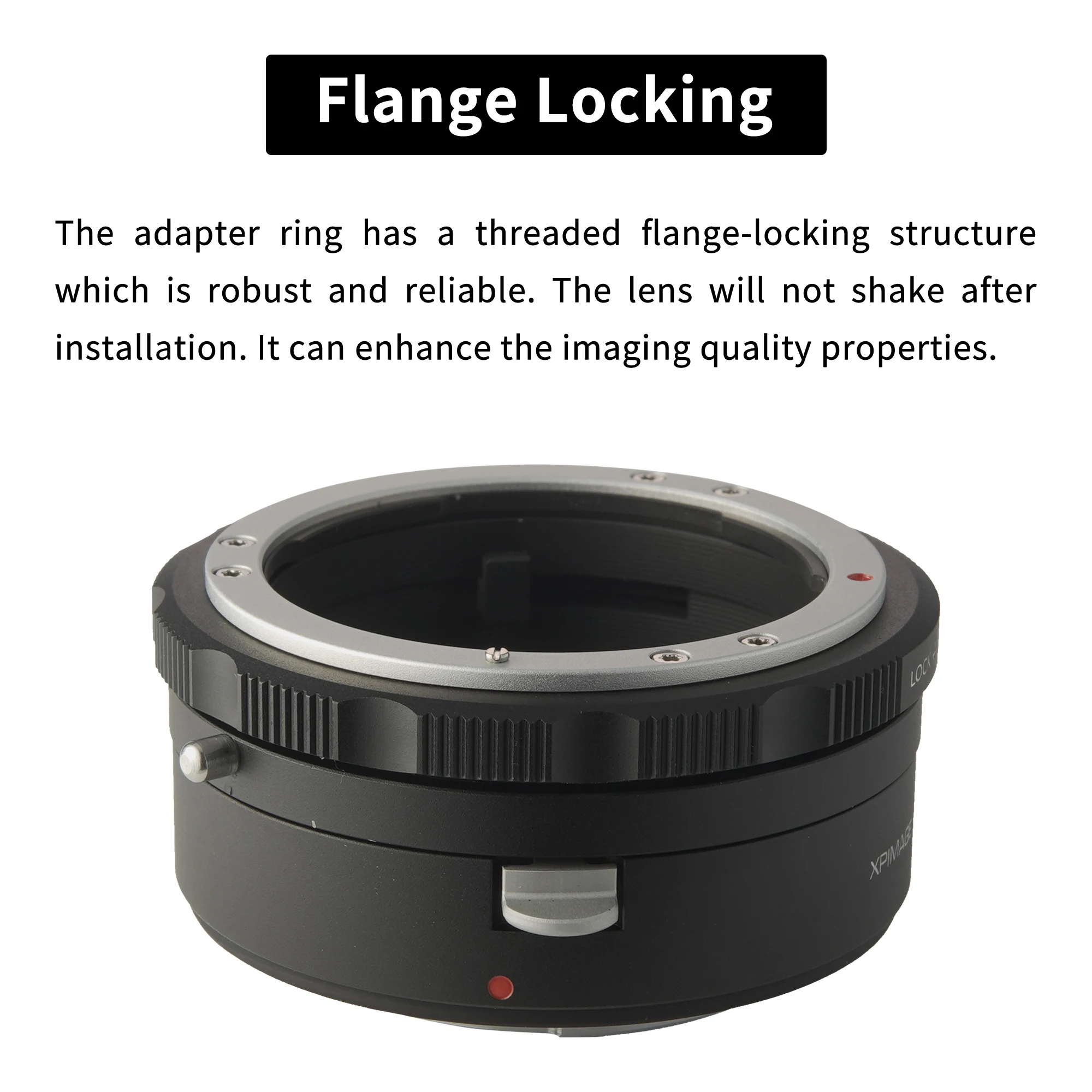 XPIMAGE F to E Lens Mount Adapter Ring Compatible with Nikon F AI AIS Lenses for Sony E System Cameras A7M3 A7M4