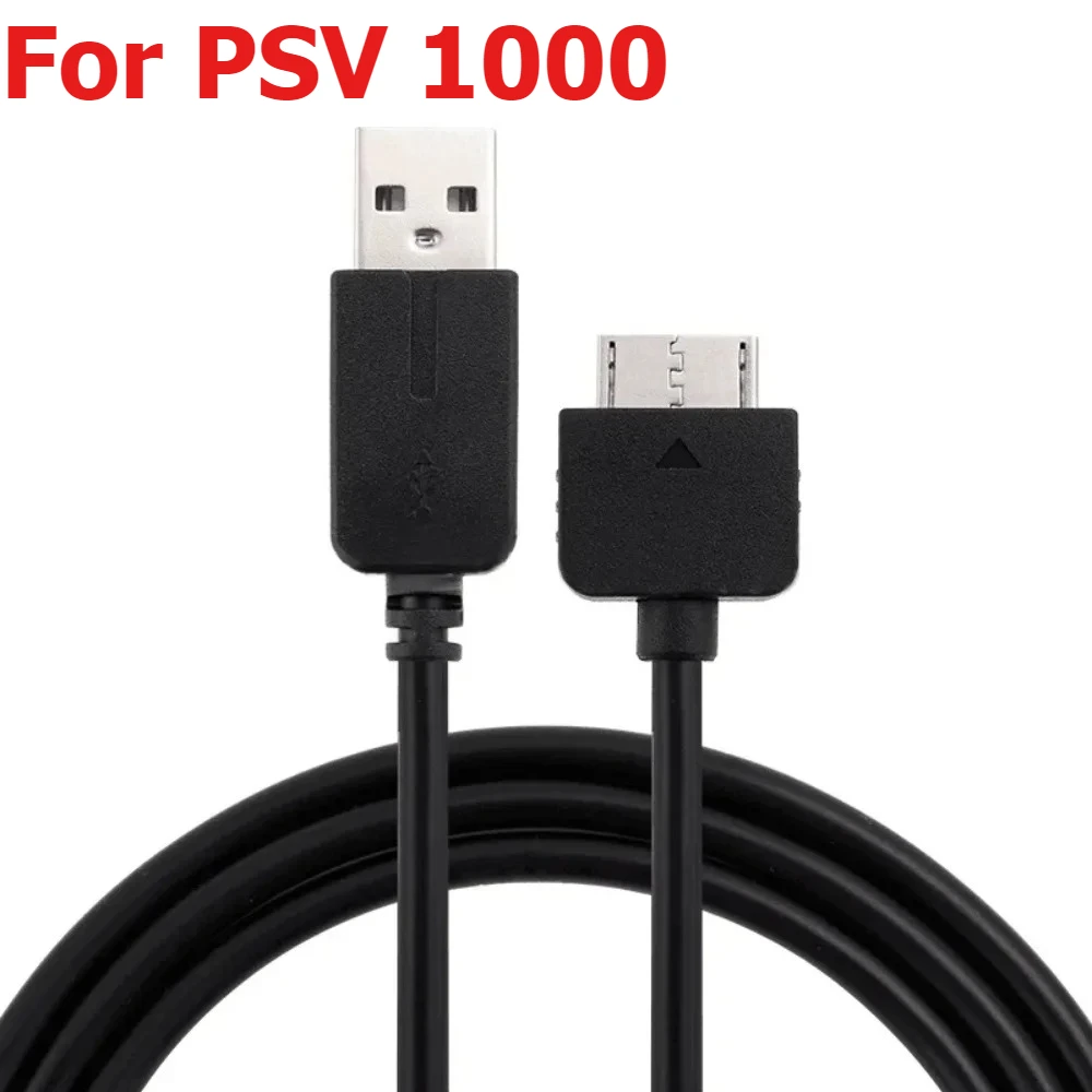Cable USB de Sincronización y Carga para PSV 1000, Cable de Carga para Sony PlayStation Psv1000 Psvita PS Vita, Adaptador de Corriente