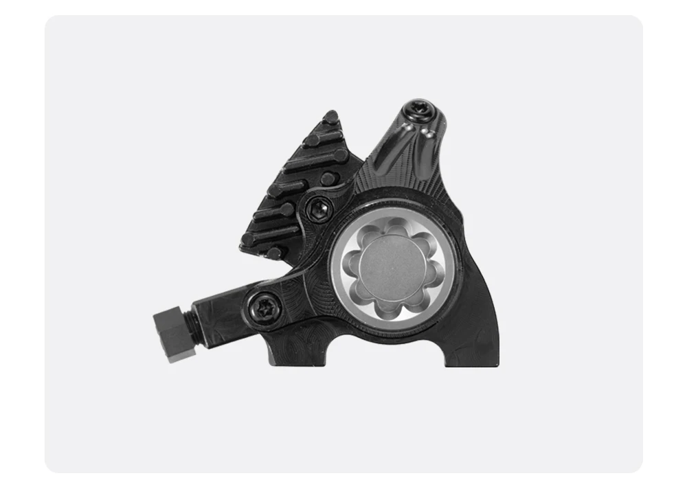 ZRACE XG Flat Mount Caliper, hydraulischer Straßenbremssattel, ICE-TECH-Pads, BMX-Raceing-Bremssattel, vollständig CNC, leicht – Detail 2