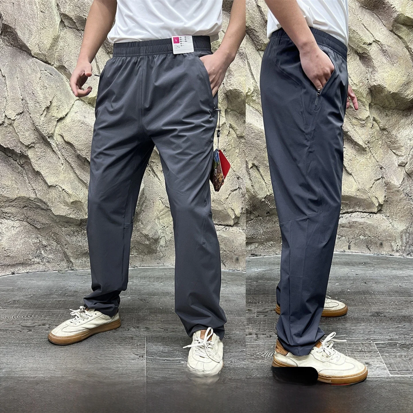 

Lu Series Replacement! Sl Multi-piece Sed! 3D Cutting! Men's Qui Dry Moisture Outdoor Casual Pants