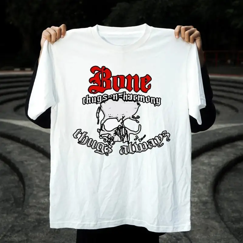 New Bone Thugs-n-Harmony - White Cotton Men All Size T-Shirt VA018