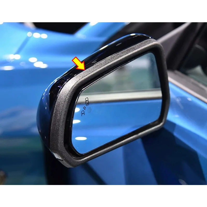For 15-20 models of Ford Mustang American version mirror frame, reverse mirror frame, rearview mirror frame