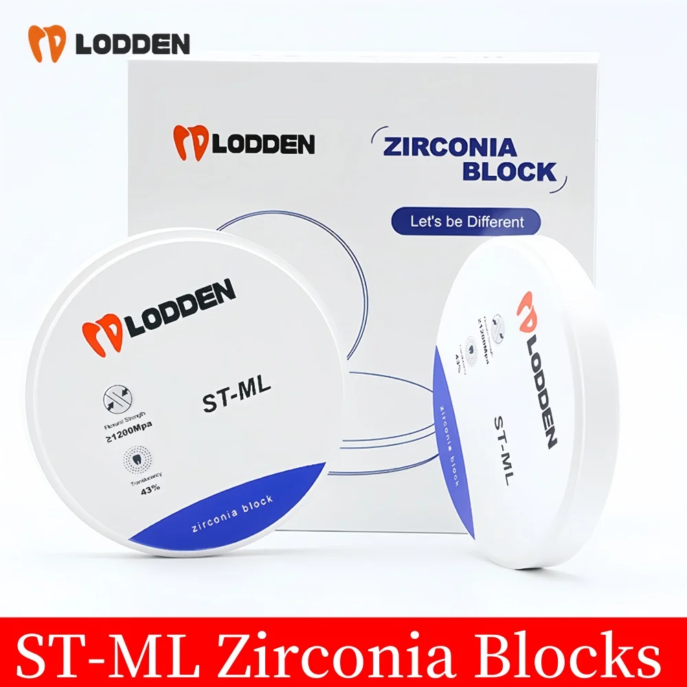 ST-ML Zirconia Blocks Dental Lab Material 98MM System Zirconia Disc CAD/CAM Dental Aesthetics