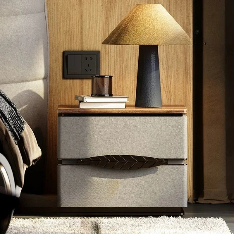 

Bedside Table Master Bedroom High-end Series Light Luxury Bedside Table Home
