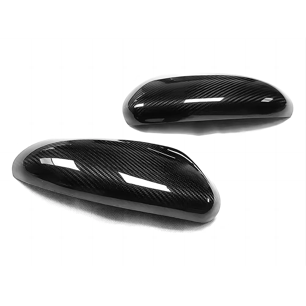 Replacement Rearview Side Mirror Covers Cap For 12-20 Toyota GT86 Subaru BRZ Dry Carbon Fiber Shell