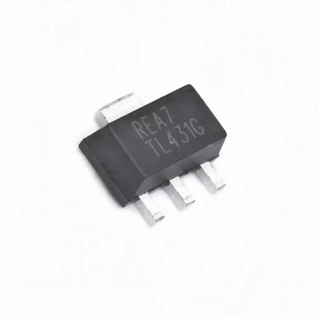 (100 pcs) TL431G-AB3-R SOT-89-3 (Marking TL431G) - Programmable Shunt Regulator 2.5V-36V 100mA