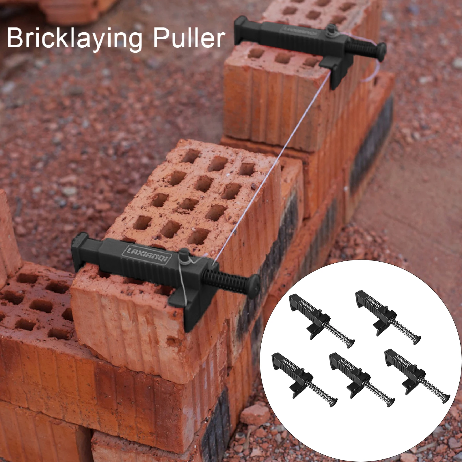 Bricklaying Construction Tool Liner Wall Builder Building Wire Frame Brick Liner Runner Wire Drawer Fixer Fixture Building Tools