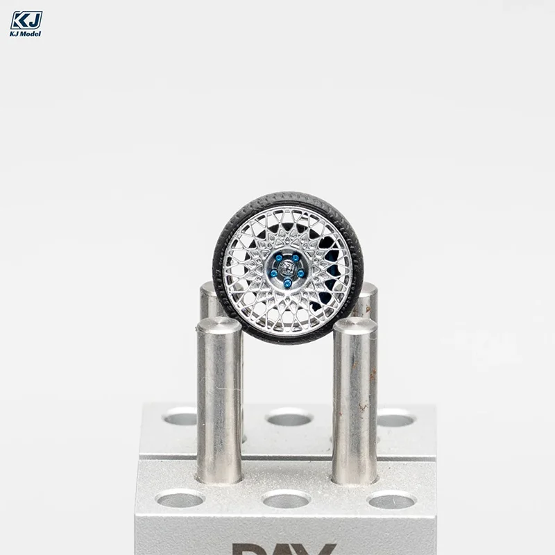 KJ MODEL 1:64 Car Model Modification Accessories Performance, Wheel Hub Including Tire Diameter 10.2mm Including Calipers