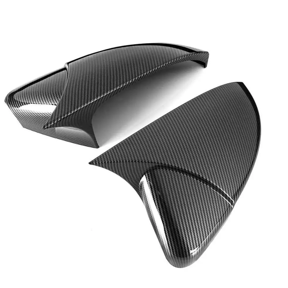 

2Pcs Wing Mirror Cover Caps Replacement 5G0857537 5G0857538 Compatible for Golf Mk7 Mk7.5 GTD R 2014 2015 2016 2017 2018 2019