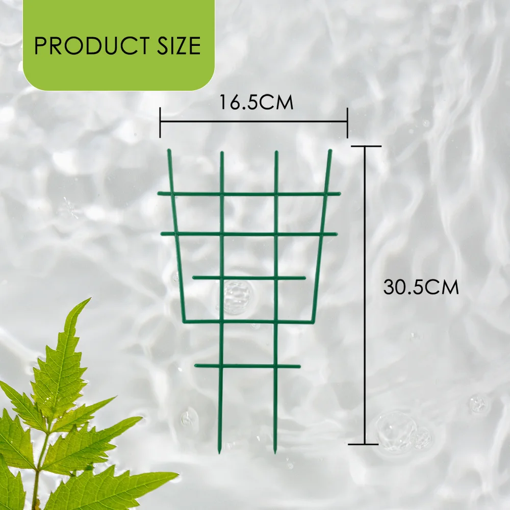 2PCS Stackable Plant Stakes for Indoor Plants, Aesthetic Plant Support Stakes for Live Plants, Outdoor Plant Trellis Alternative