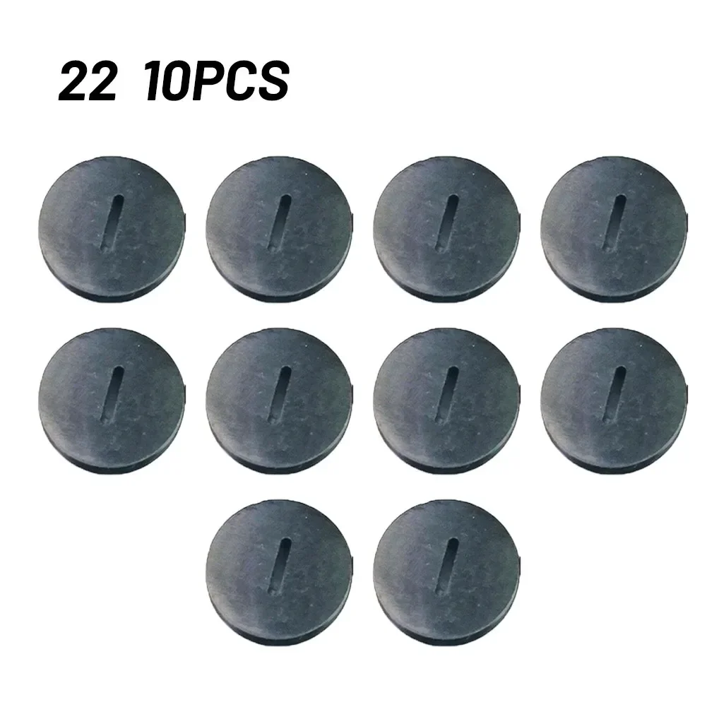 10pcs Carbon Brush Holder Cap Cover For Electric Hammer Electric Drill Angle Grinder Plastic Electric Brush Cover