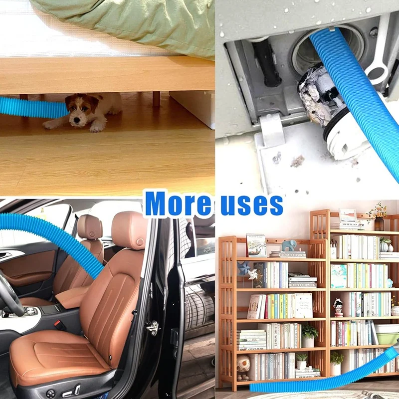 Комплект вакуумной насадки для сушильной машины ABBR для Dyson V15 V12 V11 V10 V8 V7 Gen5 V6 DC58 DC59 Шланг для сушильной машины и щетка для чистки