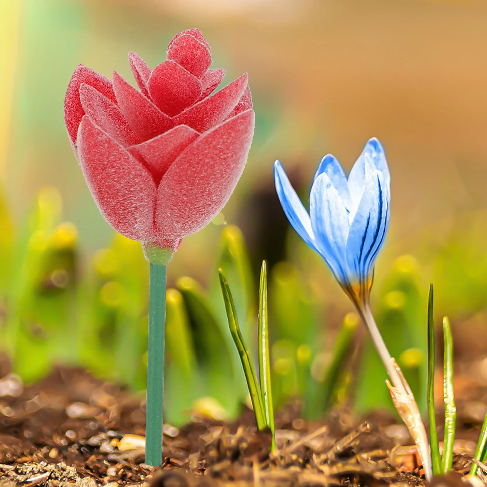 

18Pcs Artificial Succulents Picks Faux Plant Green Stems Home Decoration Realistic Fake Unpotted Plants Fake Succulent Picks