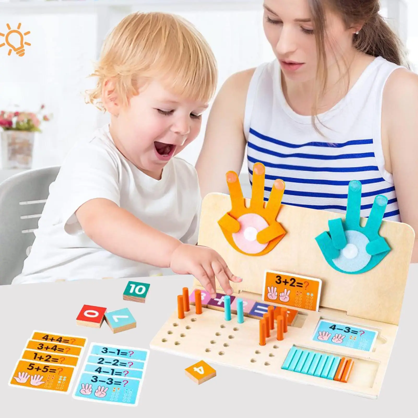 Addition Subtraction Practice Tool For Preschoolers Fun Addition Subtraction Counting Rods Practice For Kids Boys Girls