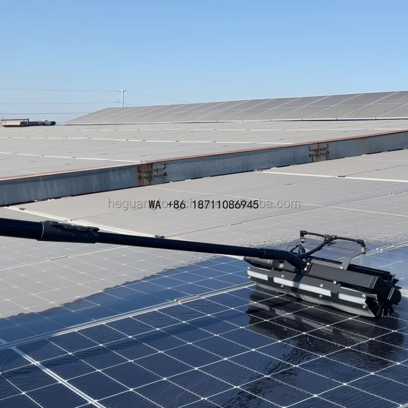 

Solar Panels Cleaning Brush Solar Panel Cleaner Rolling Brush Photovoltaic Cleaning Machine